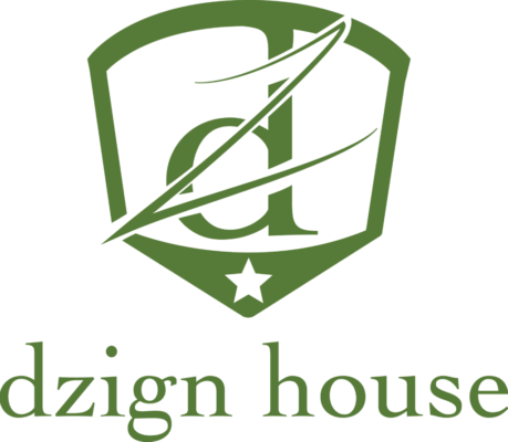Dzignhouse Logo And Wordmark Final - Logo (459x400), Png Download