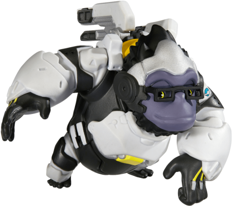 Overwatch Winston Cute But Deadly Figure - Cute But Deadly Medium Figure (510x510), Png Download