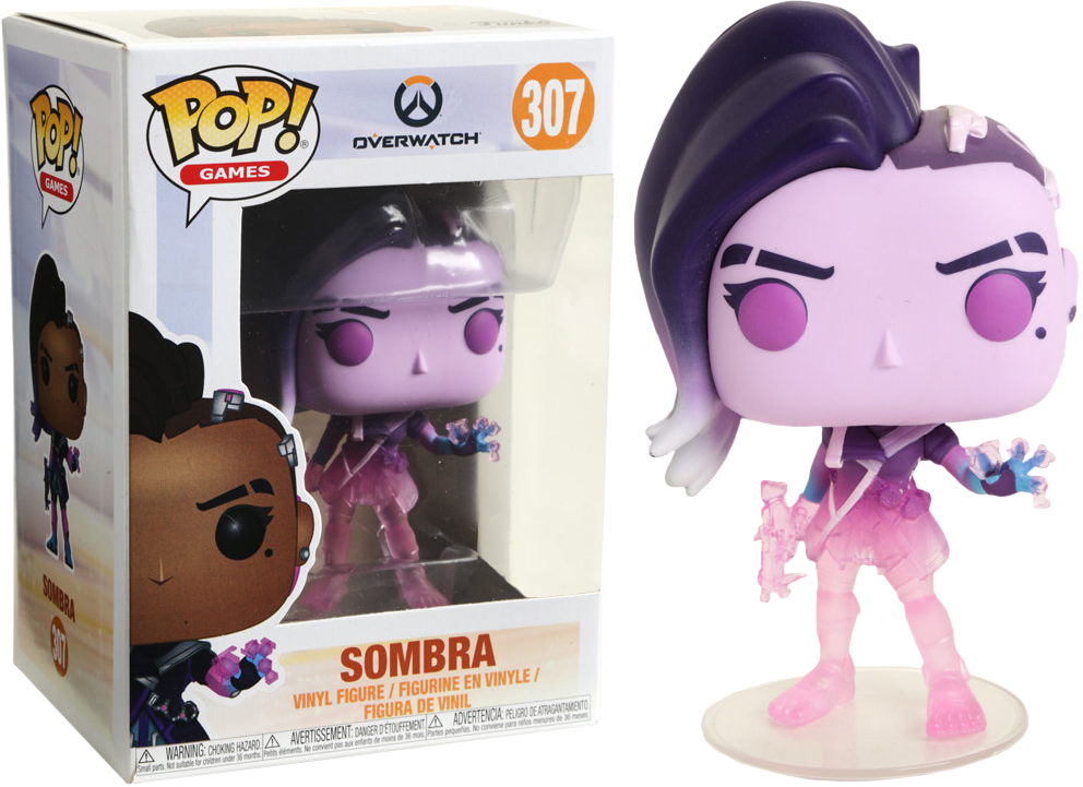Sombra Overwatch Pop (992x721), Png Download