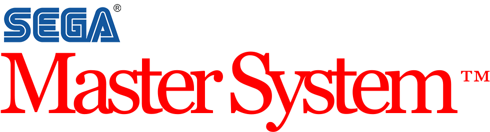 Sega Gen/md, Sms & Gg Platform Logos - Sega Master System Logo (979x274), Png Download