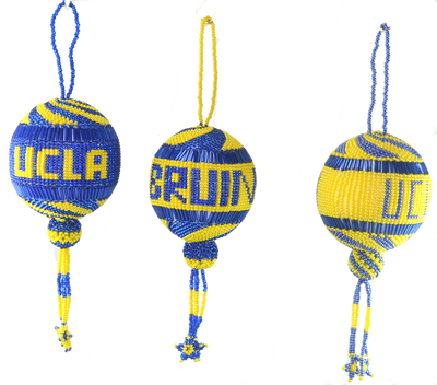 Ucla Bruins Ball Ornament (400x352), Png Download