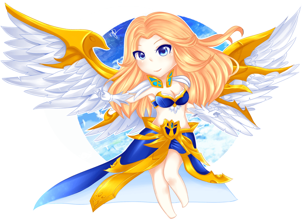 Guia Para Lauriel “la Guardiana Del Templo De La Luz” - Lauriel Liên Quân Chibi (1024x777), Png Download