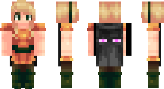 Minecraft Skin Meloetta - Minecraft (600x348), Png Download