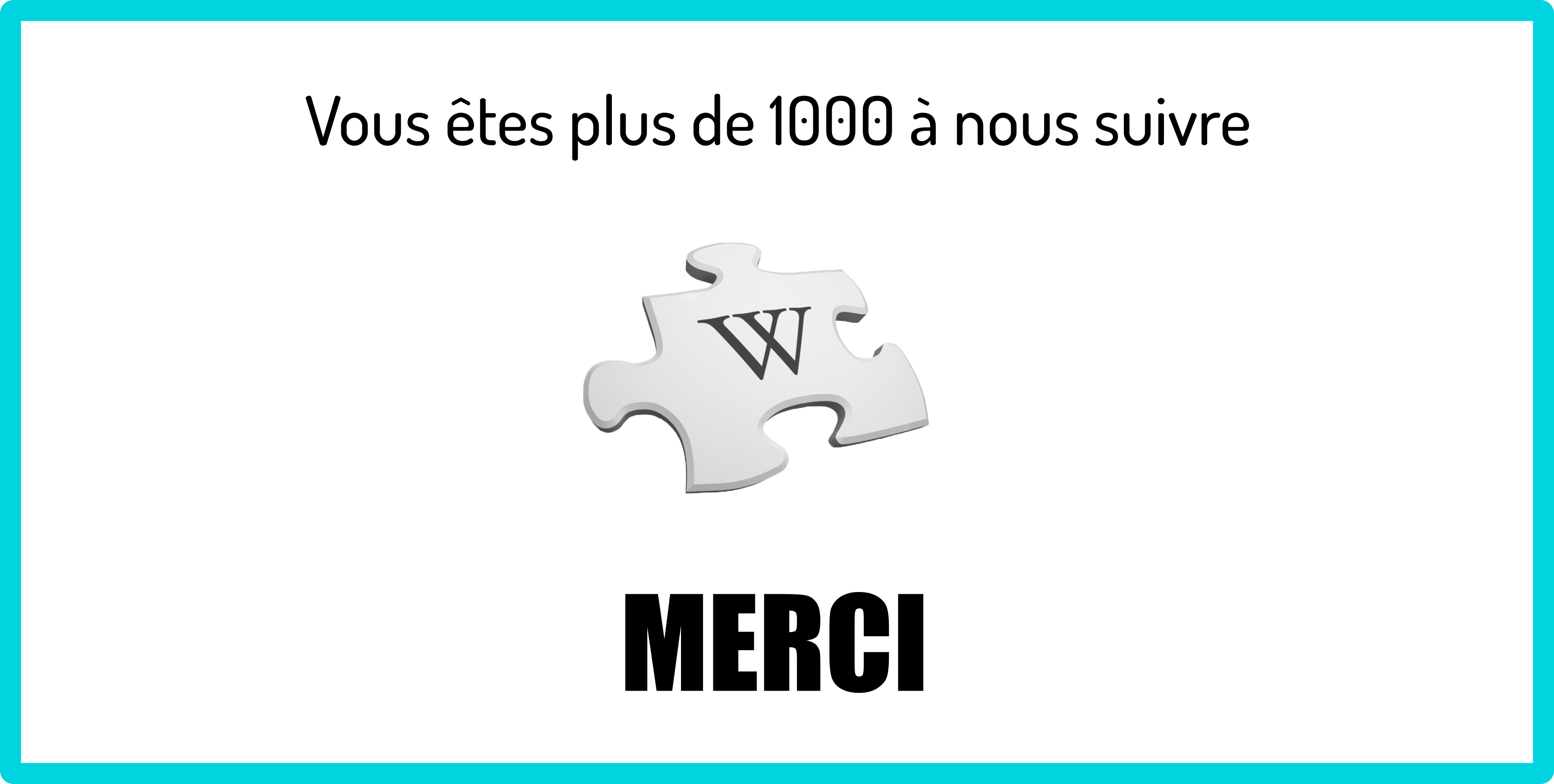 @wikipedia Fr 1000 Followers - Wikipedia (3642x1838), Png Download