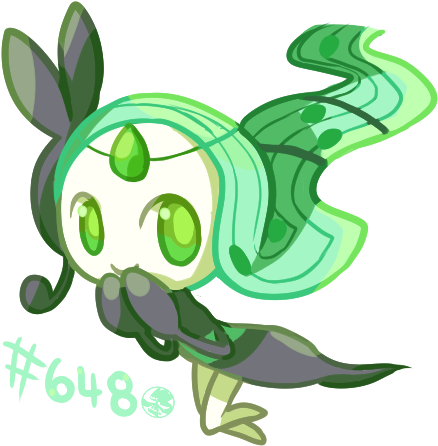 2 - Meloetta (500x500), Png Download