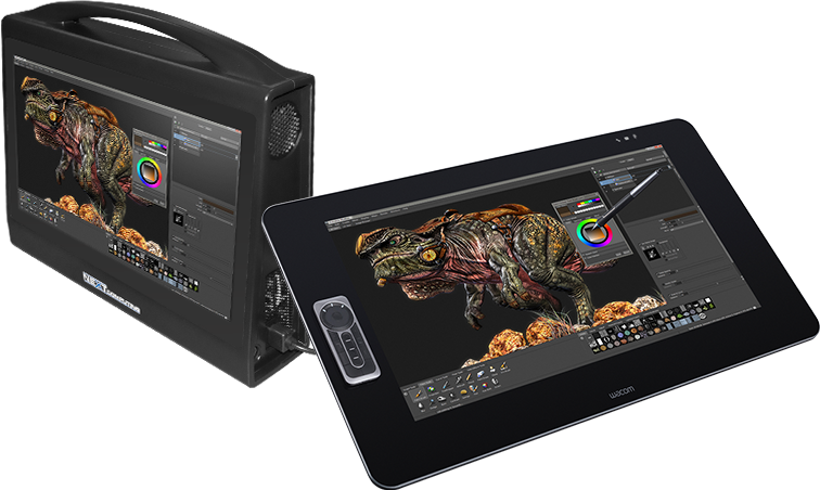 Now Available Digital Arts Education Bundle - Wacom Cintiq 27qhd Touch Creative Pen Display (756x452), Png Download