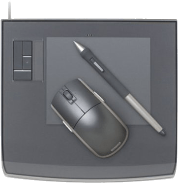 Wacom Intuos3 A6 Usb - Graphics Tablet And Mouse Set (640x480), Png Download