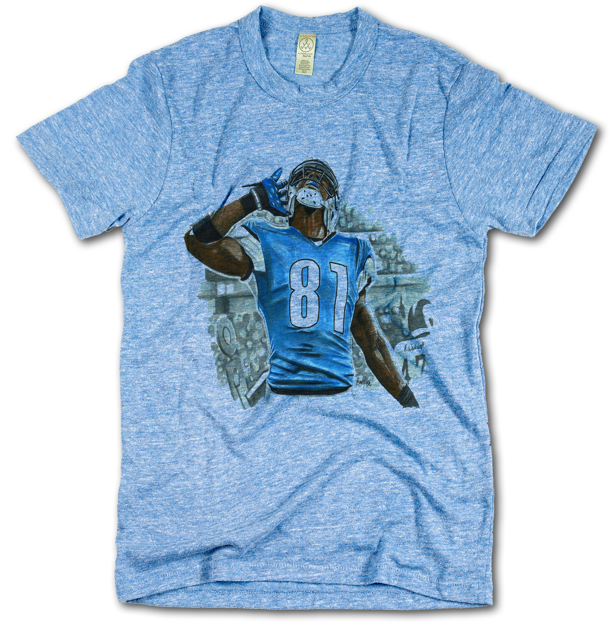 Calvin Johnson From 500 Level - Chicago (2048x2048), Png Download