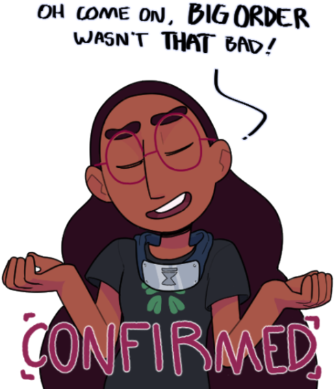Steven Universe Connie Weeaboo (600x643), Png Download