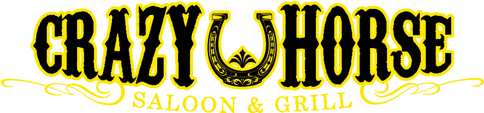 Crazy Horse Saloon & Grill - Crazy Horse Saloon & Grill (1200x444), Png Download