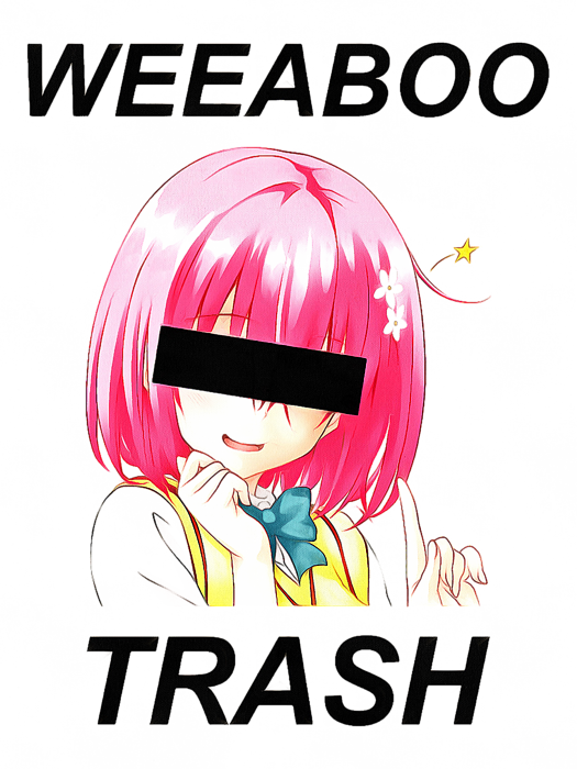 Click And Drag To Re-position The Image, If Desired - Weeaboo Trash (525x700), Png Download