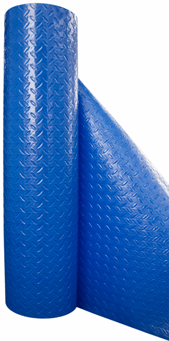 Blue Diamond Paint Booth Floor Covering - Flooring (349x705), Png Download