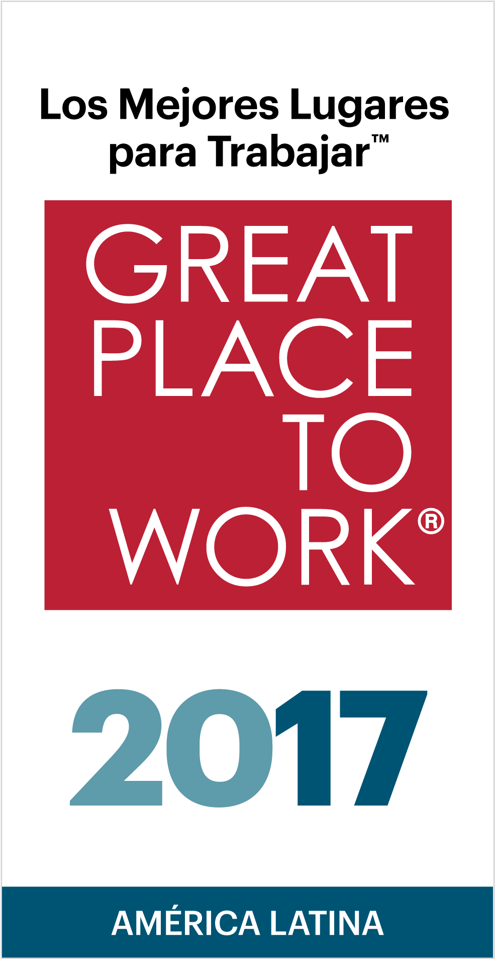 The 100 Best Workplaces In Latin America - Great Places To Work 2018 (1200x2093), Png Download