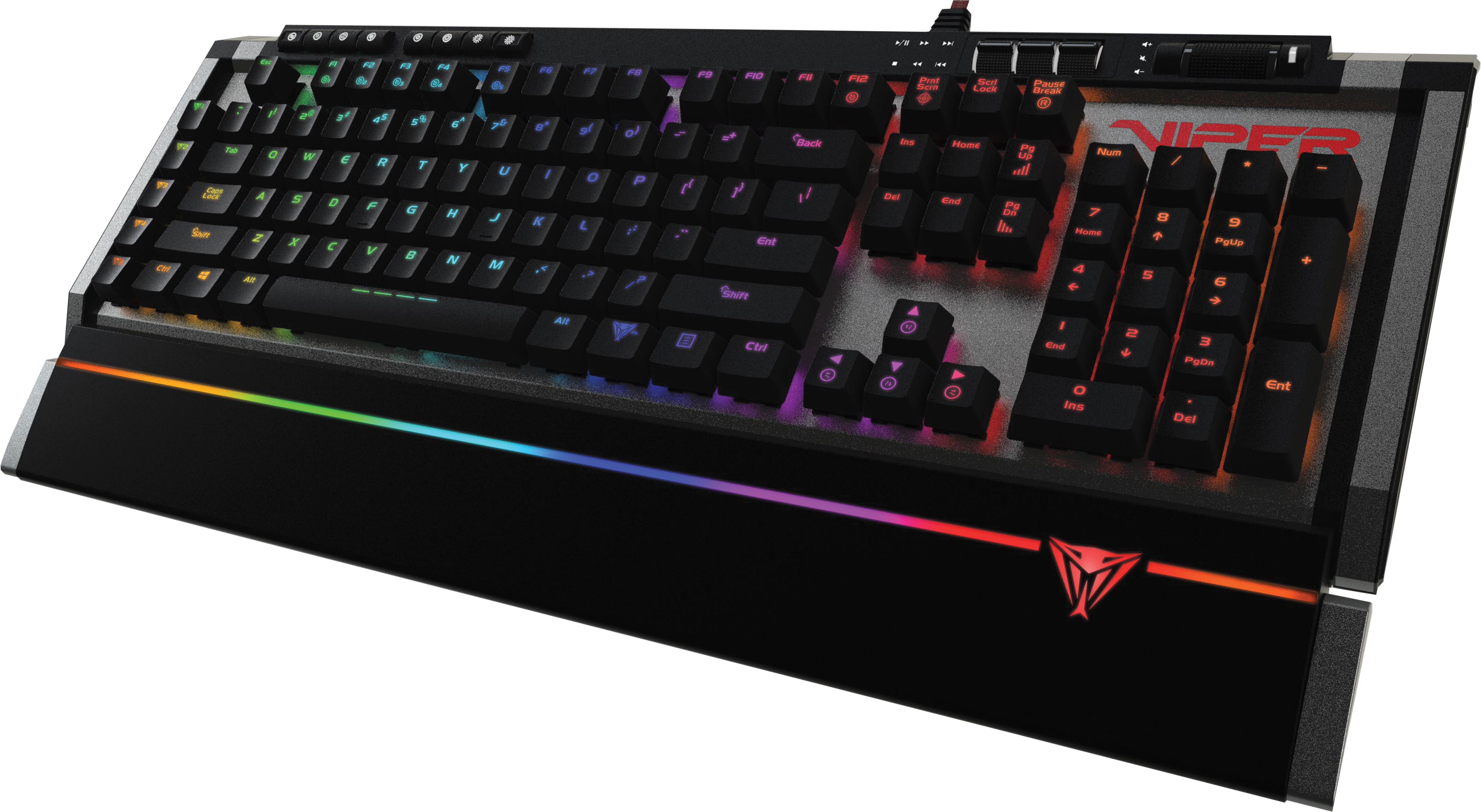 Patriot Viper V770 Keyboard Review (5100x2814), Png Download
