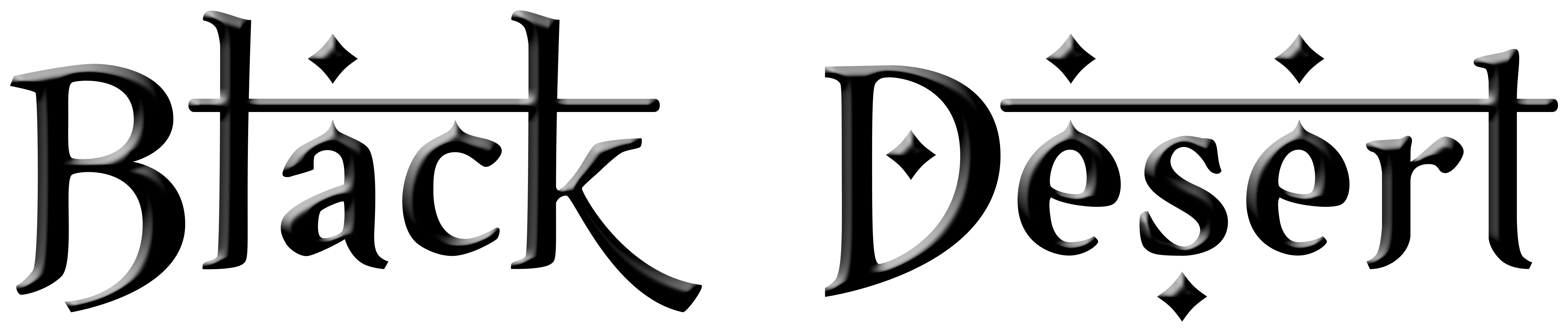 Entrevista A Los Riojanos “black Desert” - Logo (5926x1379), Png Download