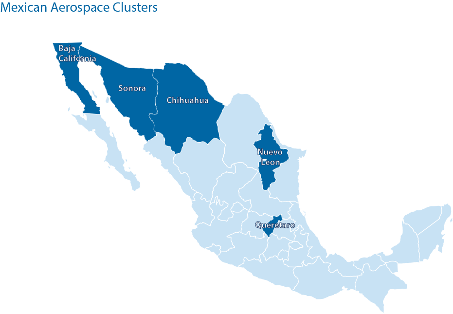 Aerospace Manufacturing Advantages In Mexico - Mexico Auto Manufacturing Plants (931x645), Png Download