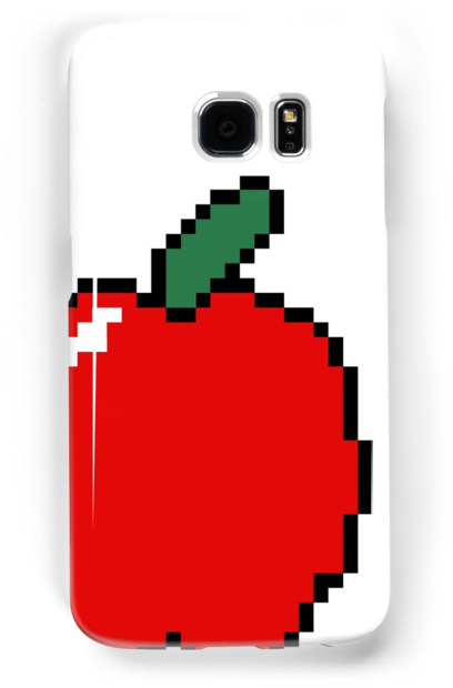 Minecraft Apple - Pixel Art Spiderman Civil War (500x700), Png Download