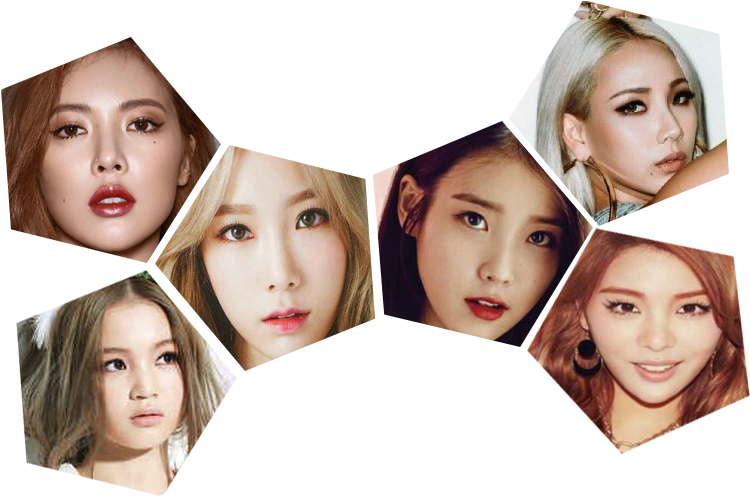 [debate] Best Female Soloist - Collage (822x496), Png Download