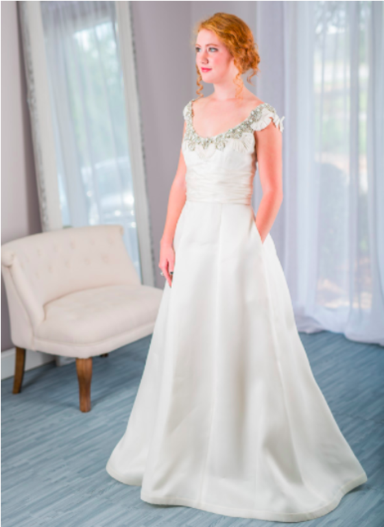 Monique Lhuillier Rihanna - Wedding Dress (1024x768), Png Download