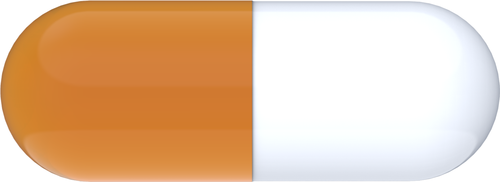 Pill Icon Png Orange (1800x800), Png Download