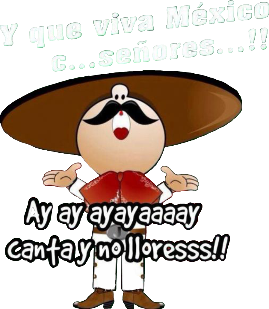 Vivamexico Mexicolindo Mexico Charro Mexicancolorsstick - Picsart Photo Studio (898x1032), Png Download
