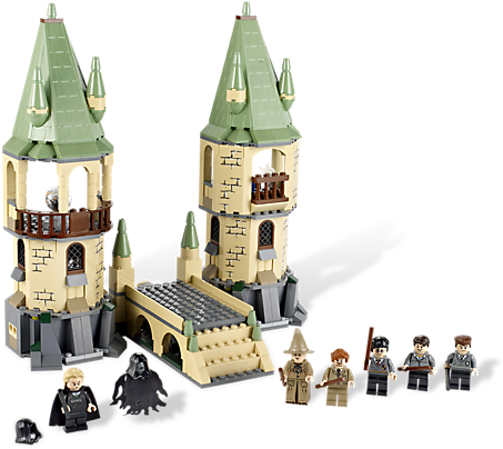 Explore Hogwarts™ Castle Lego 4867 For Chris - Lego Harry Potter Battle For Hogwarts 4867 (600x450), Png Download