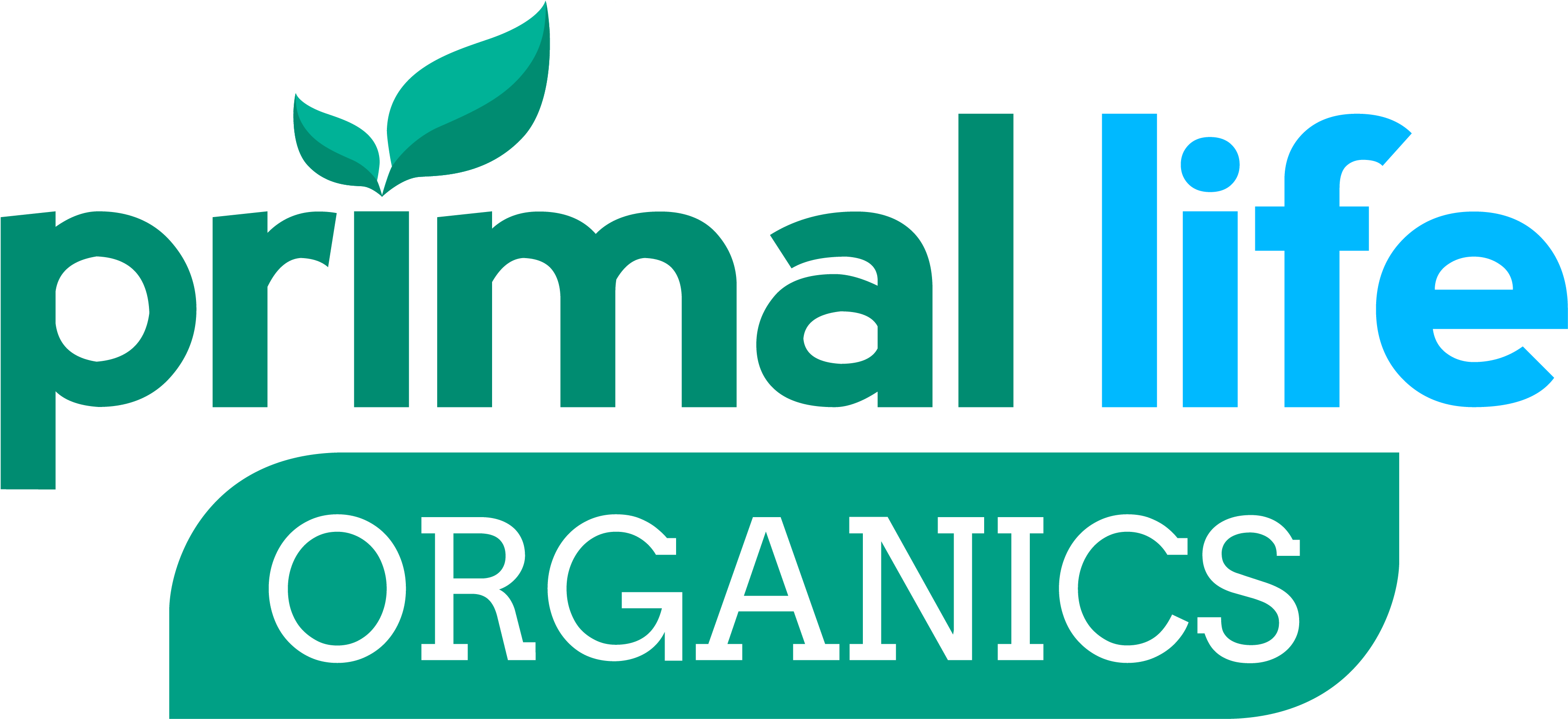 Primal Life Organics Logo (3931x2083), Png Download