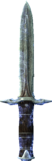 Iron Sword Skyrim - Dagger (572x572), Png Download