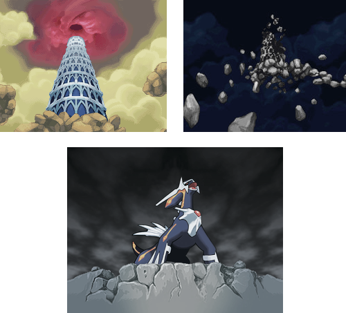 Primal Dialga Pokemon Mystery Dungeon (500x453), Png Download