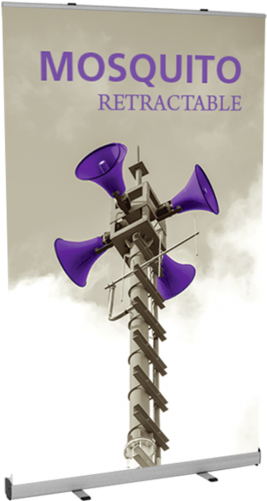 Mosquito 1200 Retractable Banner Stand - Orbus Pegasus Supreme (500x500), Png Download