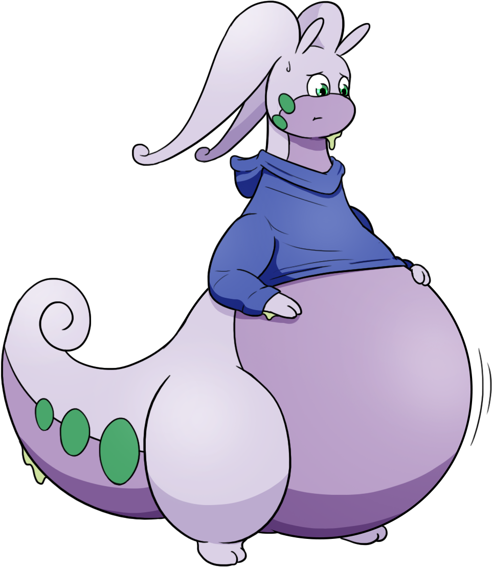 Round Goodra - Prize (1032x1201), Png Download