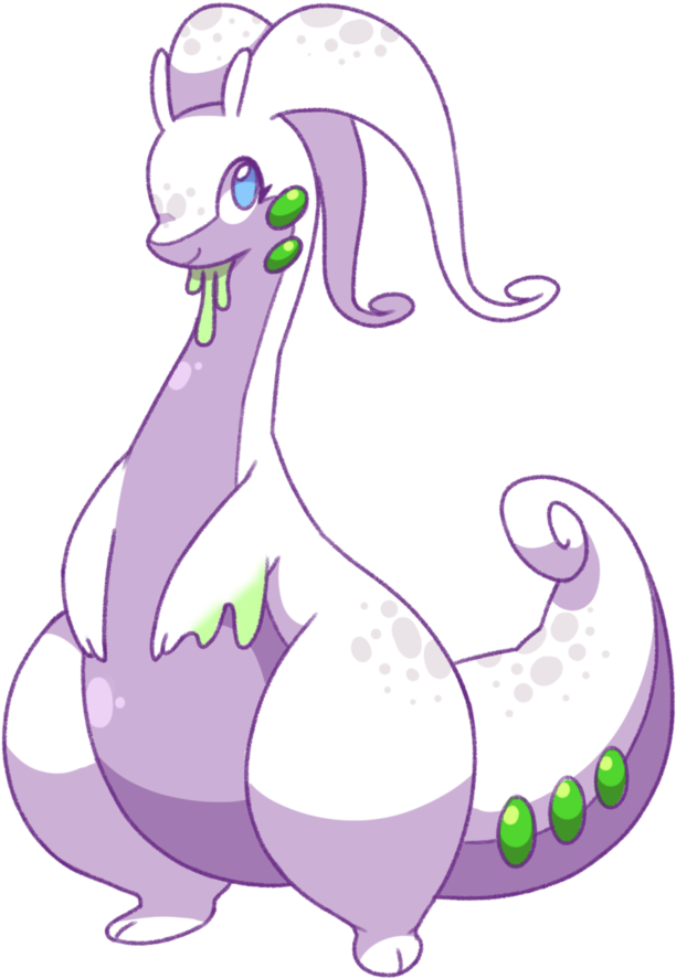 Yoyo The Goodra By Marejestic - Cartoon (806x991), Png Download
