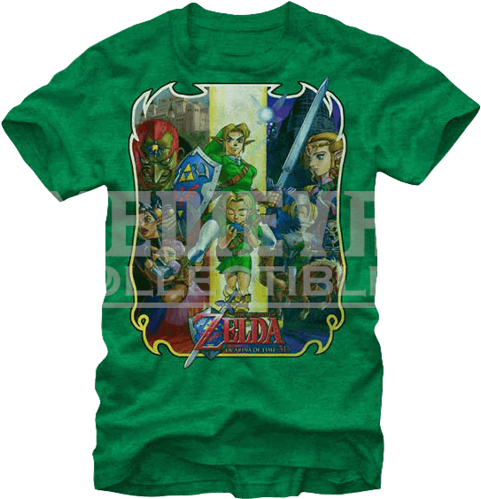 Ocarina Of Time Character T-shirt - Am The Treat T Shirt (563x563), Png Download