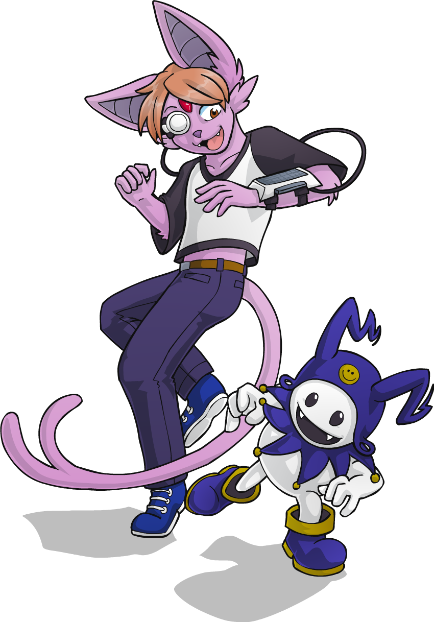 Tofu And Jack Frost - Cartoon (850x1218), Png Download