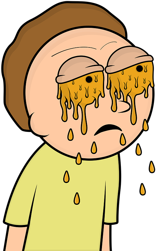 Morty - Cartoon (949x949), Png Download
