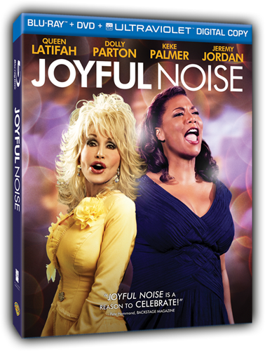 A Musical Film, Starring Queen Latifah, Dolly Parton, - Joyful Noise Blu-ray (378x500), Png Download