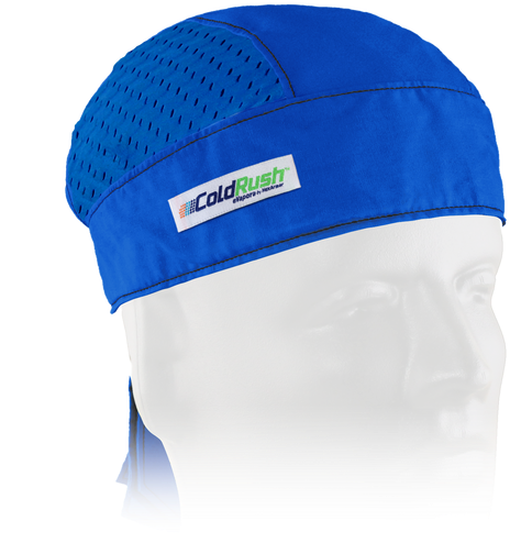 Coldrush Du Rag Blue - Beanie (750x649), Png Download