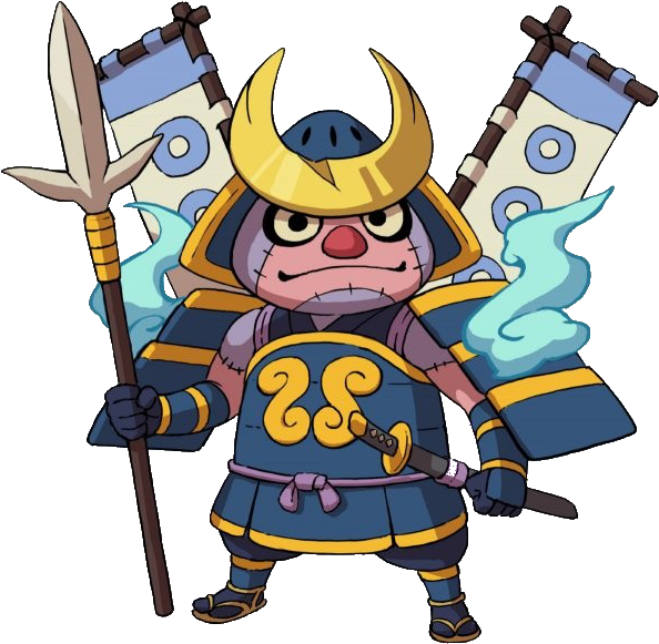 Senpai - Yo Kai Watch Reuknight (640x641), Png Download