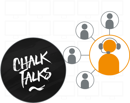 Enterprise Data Marketplace Focus On What's Available, - Chalk Talk (590x480), Png Download