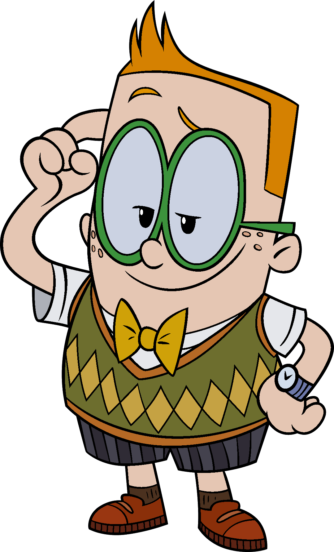 Pin By Evelyn Lozano On Incentive Stickers - Melvin Captain Underpants Characters (1079x1780), Png Download