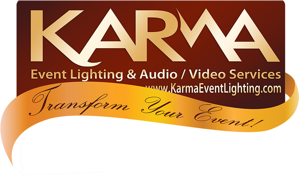 Karma Event Lighting Logo 2015 Color Hi Res 2 - Wedding (1024x590), Png Download