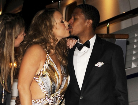 Mariah And Nick - Mariah Carey (608x342), Png Download
