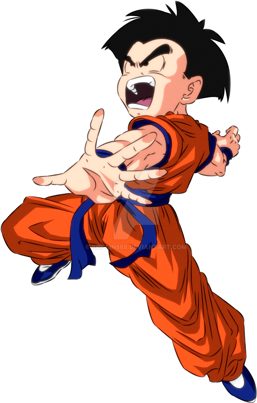 Krillin Dbz Yo Son Goku Friends Return V 2 By Krillin888-d9xgcpr - Krillin Dbz (1024x1475), Png Download