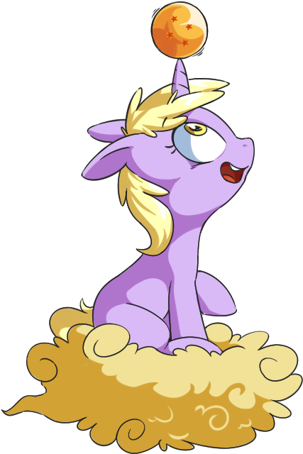 Cassetteset, Dinky Hooves, Dragon Ball, Dragon Ball - Cartoon (569x833), Png Download