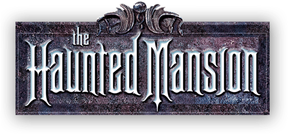 Haunted Mansion-logo 8056fb46 - Haunted Mansion Logo (650x325), Png Download