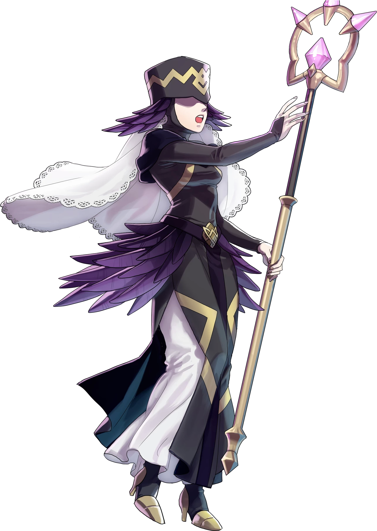Fire Emblem Heroes Cleric Staff (1684x1920), Png Download
