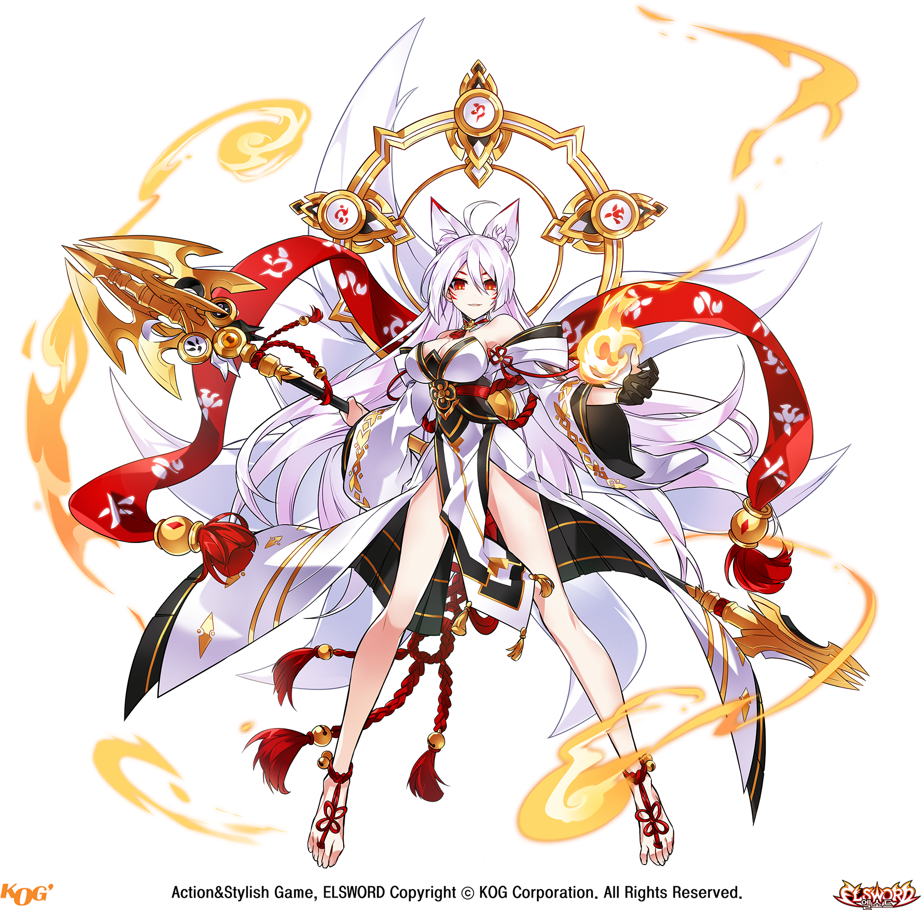 Download Png - Elsword Asura (2000x1943), Png Download