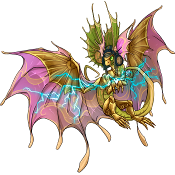 Fae Dragon (350x350), Png Download