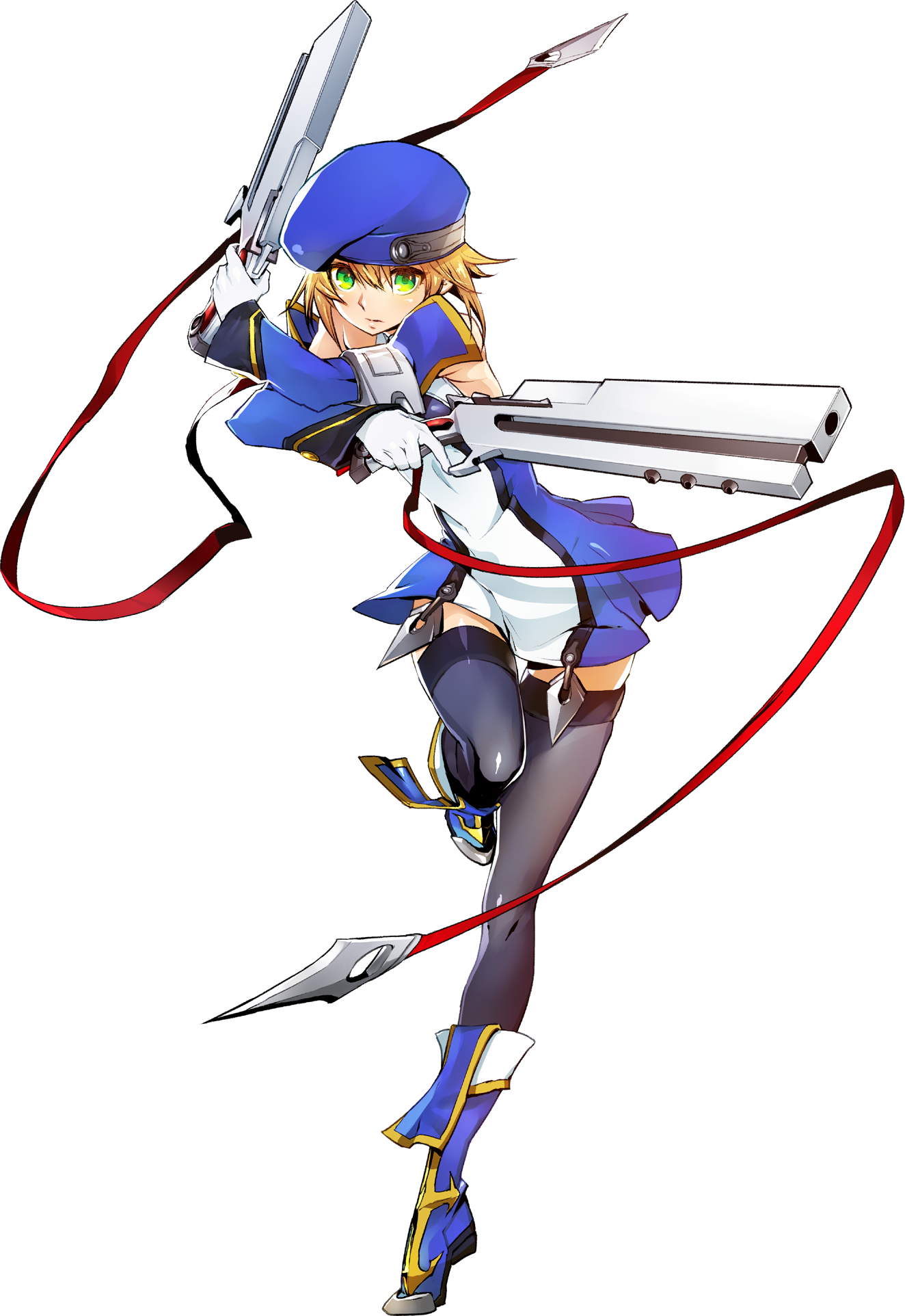 Grammaton Cleric - Blazblue Noel Vermillion (1324x1924), Png Download
