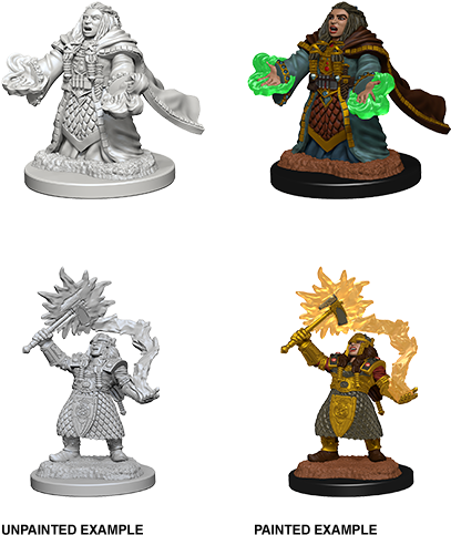 Nolzur's Marvelous Miniatures - D&d Nolzur's Marvelous Unpainted Minis Dwarf Female (450x551), Png Download